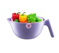 Caceres para la cocina, colador de colonia de cocina - Cesta de drenaje para el hogar con mango | Tazón de pasajero de lavado de verduras con frutas, colador resistente al calor para la cocina