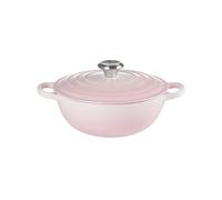Le Creuset Marmita de hierro fundido, diámetro 24 cm, 3, 1 L, Shell Pink, 21114247770430