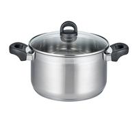 Cacerola alta 24 cm plata turmalin elo basic
