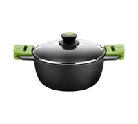 Cacerola alta BRA A400320 Prior 20 cm aluminio fundido set 2 piezas