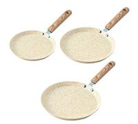 Cacerola antiadherente con revestimiento de piedra de aleación de aluminio con base magnética compatible con todas las estufas para una experiencia de cocción suave (8 piezas)