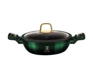 Cacerola Berlinger Haus EMERALD 28 cm 3,8 L Titanio Inducción