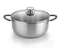 Cacerola BRA Master Acero Inoxidable 16 cm Mango Ergonómico y Tapadera