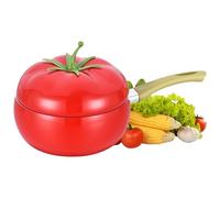 Cacerola con tapa - Cacerola para salsas de verduras y frutas, cacerola con tapa, para cocina de inducción y placas para cocinar a fuego freír espagueti