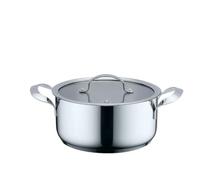 Cacerola Con Tapa Haeger PA-20H.002A Beige Gris Ø 20 cm