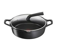 Cacerola Con Tapa Tefal E2497244 Negro Ø 28 cm