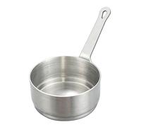 Cacerola de Acero Inoxidable de 100 ml con ergonómico Conveniente Cacerola de Leche de Metal para Calentar y derretir Alimentos Estufa de Leche Pinkgold