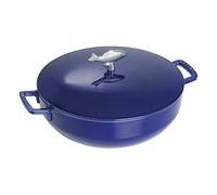 Staub Cacerola de Hierro Fundido, Azul, 28 cm
