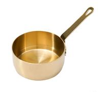 Cacerola funcional de 100 ml hecha de acero inoxidable para todos los fines de cocción (oro (100 ml))