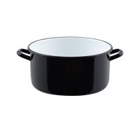 Cacerola gigante Riess de media altura con borde - 8 l -