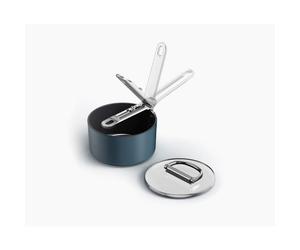 Cacerola Joseph Joseph Space Azul 15 cm Aluminio Antiadherente Mango Plegable