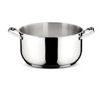 Cacerola Lagostina SFIZIOSA, 5,5 L, De Acero Brillante, Para Recetas Deliciosas