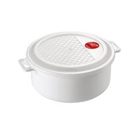 Cacerola Microondas De 23 Cm 3 Litros 1906 Blanca Heidrun