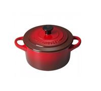 Cacerola Mini-Cocotte Le Creuset 0,25 L Roja Cerámica Ergonómica