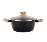 Cacerola "orbe" ø24cm con tapa de vidrio