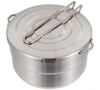 Cacerola Outdoor para Acero 304 1.5L Ligera 342g Cacerola Outdoor | para acero inoxidable 304, seguro higiénico, , ideal cocina exterior, para fácil limpieza