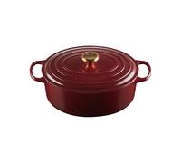 Cacerola Oval 29 cm Le Creuset Signature Hierro fundido 21178299494441 Garnet