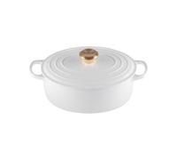 Cacerola Oval 31 cm Le Creuset Signature Hierro fundido 21178310101441 Blanco