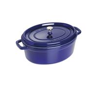 Cacerola Oval 31 cm Staub Hierro fundido 40510-289-0 Azul oscuro