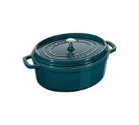 Cacerola Oval 31 cm Staub Hierro fundido 40510-598-0 Verde azulado-turquesa