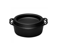 Cacerola Oval 32 cm Le Creuset Hierro fundido 25084320000460 Negro Mate