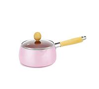 Cacerola para Leche Anti-derrame antiadherente Mini Hogar Pequeño sopa de olla pequeña 1-2 personas Mai Shi leche caliente Pot para Uso Diario