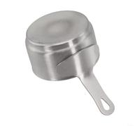 Cacerola pequeña de acero inoxidable con revestimiento antiadherente para leche, salsa, hervir y preparar té, sartén conveniente para varias recetas (1)