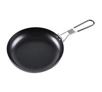 Cacerola plegable portátil | Bandeja antiadherente para picnic | hierro de acero inoxidable con base plana. Equipo de cocción al aire libre plegable. No es una freír compacta para camping,