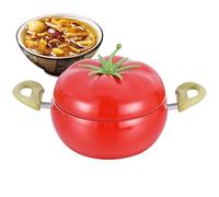 Cacerola que cocina olla, olla con tapa | Olla de inducción en forma de fruta | Sartén de ollas profundas antiadherente, cocina de inducción multiusos para cocina o restaurant