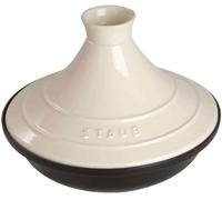 Cacerola redonda TAJINE 2L 28cm (negra/crema) - STAUB