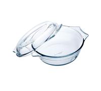 Cacerola Redonda Tapa Boro Ocuisine Vidrio Ô Cuisine 23,5x20,5x10 cm - 1,6+0,5 L