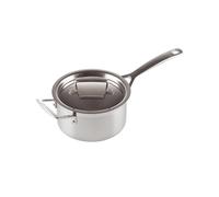Le Creuset Cazo de acero inoxidable 3-Ply con tapa de 18 cm, 96200918001000