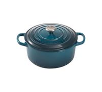 Cacerola Redondo 20 cm Le Creuset Signature Hierro fundido 21177206422430 Deep Teal
