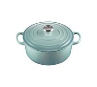 Cacerola Redondo 22 cm Le Creuset Signature Hierro fundido 21177227174430 Sea Salt
