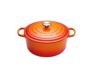 Cacerola Redondo 24 cm Le Creuset Signature Hierro fundido 21177240902430 Volcánico