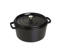 Cacerola Redondo 24 cm Staub Hierro fundido 40500-241-0 Negro