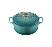 Cacerola Redondo 26 cm Le Creuset Hierro fundido 21177260994450 Bleu Riviera