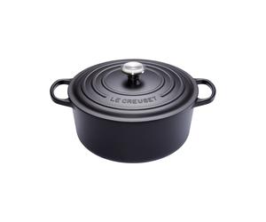 Cacerola Redondo 28 cm Le Creuset Signature Hierro fundido 21177280000430 Negro Mate