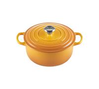 Le Creuset Cocotte redonda de hierro fundido, 28 cm, 6, 7 L, Todas Las Fuentes de Calor Incluso inducción, Nectar, 21177286724430