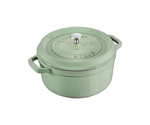 Cacerola Redondo 28 cm Staub Hierro fundido 40508-707-0 Salvia
