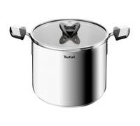 Cacerola Tefal Emotion+ Acero Inoxidable 22 cm con Tapa de Cristal