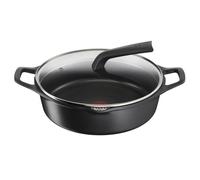 Cacerola Tefal Robusto E24972 28 cm con Tapa de Vidrio