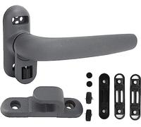 cacerolas de cama， Cerradura de manija abatible, cerradura de manija de pared duradera con 1 bolsa de accesorios