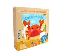 Cache-cache à la mer: Mon livre de bain magique