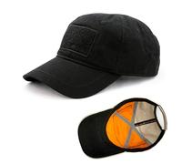 Cache Cap - Gorras tácticas 4 en 1 para Llevar Diariamente, al Aire Libre, Viajes y Supervivencia, con 6 Bolsillos Ocultos, Forro de enfriamiento evaporativo y ala Inferior