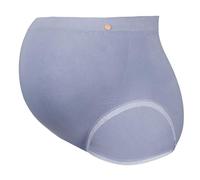 Cache Coeur Bragas de maternidad sin costuras: algodón orgánico certificado GOTS, cómodas sobre el vientre, suaves y coloridas, S-XL, Azul cielo, Large