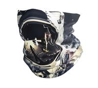 Cache-cou d'hiver pour hommes et femmes, cache-cou On the Moon, masque de protection solaire UV, coupe-vent, couvre-visage pour temps froid, masque de ski thermique, écharpe bandana pour sports de ple