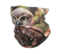 Cache-cou d'hiver pour hommes et femmes, motif hibou et fleurs, protection UV, masque de protection contre le froid et le vent, cagoule thermique pour le ski et les sports de plein air, bandana
