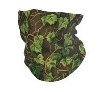 Cache-cou d'hiver pour hommes et femmes, motif vignes vertes, protection UV, masque de protection contre le froid et le vent, cagoule thermique pour le ski et les sports de plein air, bandana