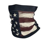 Cache-cou drapeau américain, protection UV, masque rafraîchissant pour homme et femme, coupe-vent, écharpe, bandana respirant, idéal pour les sports de plein air comme le ski, la randonnée et le vélo.